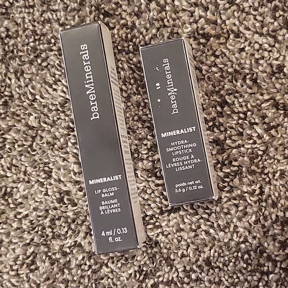 bareMinerals Other - NIB bare Minerals lipstick and lip gloss